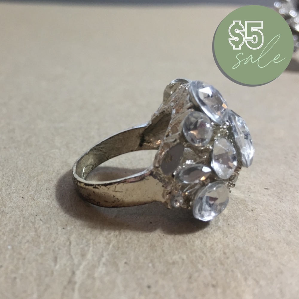 Diamond Cluster Ring - Picture 7 of 8